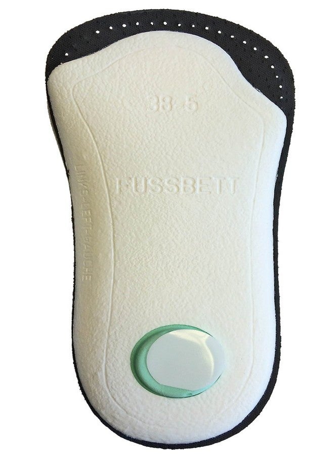 Pedag Holiday | 3/4 Length Sheepskin Orthotic Inserts | Handmade in Germany | Arch Support | Metatarsal Pad | Heel Cushion | Fits Low Profile Tight Shoes | Black | 1 Pair | US Women 9 / EU 39 Men 6 - Image 2